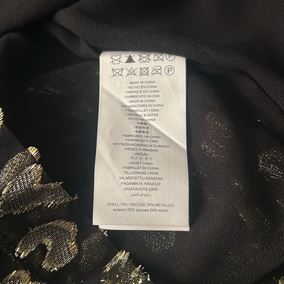 MICHAEL MICHAEL KORS Metallic Leopard Clip Jacquard Dress - Picture 8 of 8